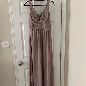 Lavender Maxi formal dress.
